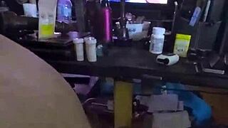 kandy kane bbw housewife deepthroats chubby tits out homemade sri lankan style