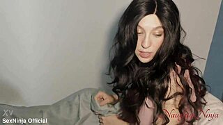 stepmom invites me to bed during storm for secret fun