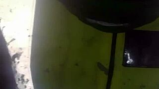 Ebony Milf Teases Bent Over Doggy Style Invitation