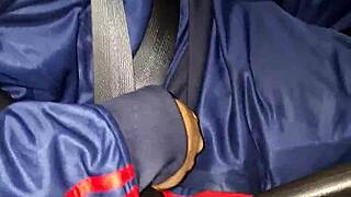 latina girlfriend bribes cops with big ass creampie ride at motel