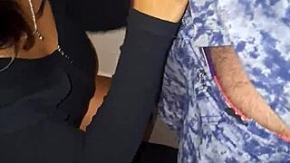 latina girlfriend bribes cops with big ass creampie ride at motel