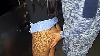 latina girlfriend bribes cops with big ass creampie ride at motel