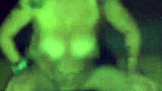 Milf flashes big pussy at swing party then takes friend's monster cock deep 