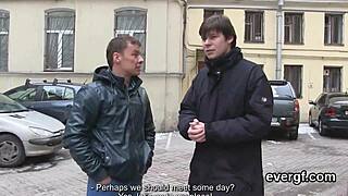 some broke dude lets his crazy buddy bang his ex-girlfriend hard for quick cash in a wild 3some reality fuck