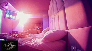 hidden cam catches couple's 12 minutes of shower tits flash and black cock bath