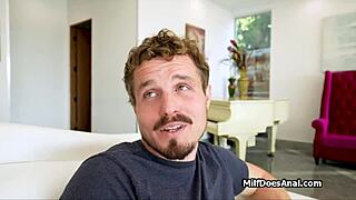 Yoga milf Christie spreads for thick anal after busty spandex tease!