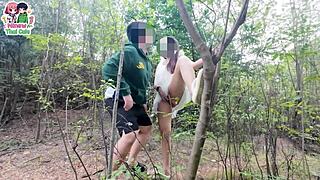 Thai Girl's Pussy Licked in Forest Before Rough Fuck - Thai Moans!