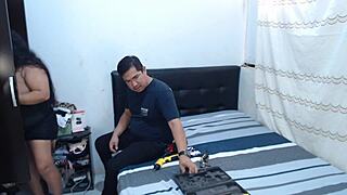 innocent stepsis fucks teacher trades pussy eating for free lessons and graduation