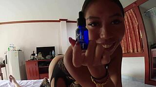 Intense raw anal slamming ass to mouth Filipina slut big ass creampie