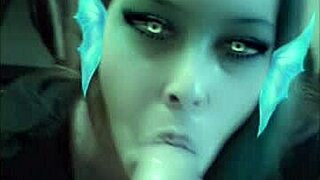 girlfriend's snapchat blowjob leaves cum dripping from her eager latina lips