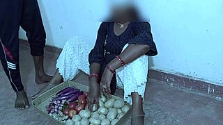 close up sabji wali bhabhi bent over doggystyle big cock indian homemade wife muff diving cum