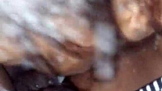what's this ebony amateur hiding in her sloppy black pussy secrets?