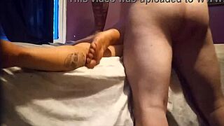 brat slut fights back during rough anal punishment creampie in bedroom getting ass licked