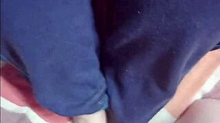 stacy milf to stepson: kinky footjob jizz feet