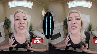 Lonely new neighbor cherry kiss housewife in lingerie cheats with pov fucking bent over doggystyle missionary and hardcore kiss from lethalhardcorevr
