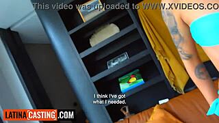 i rip clothes off 18yo colombian blonde then dominate her tight ride on big cock pov