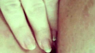 HAZEY FINGERS her WET SHAVED PUSSY CLOSE UP to MASSIVE ORGASM no toys