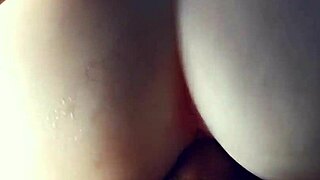 POW! Tight Oiled Ass Takes Brutal Doggystyle Pounding And Massive Creampie!