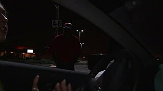 yo white chick digs hooking up with black dudes outdoors for fun