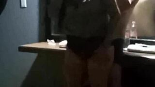 unknown dude sneaks in my hotel room gropes latina wife roughly 😱🍑🔥💦