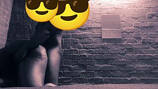 thick ebony bitch shakes big ass then gets fucked hard doggystyle