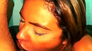 he pounds his thick cock deep into her fat juicy brazilian bbw pussy non-stop