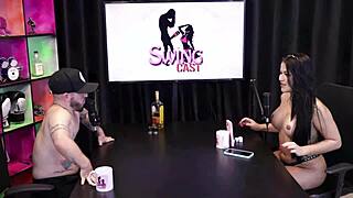 pitoco's chat with tifany swing cast turns into wild red sheer tease compilation