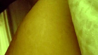 teasing my wet girlfriend's pussy spreading it with my cock tip 😏🔥