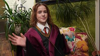 Porn harry potter hermione nicole murkovski martin spell cosplay rough sex