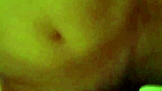 I cumshot all over my slutty girlfriend's face and tits