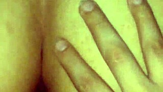 She fingers herself wildly then demands hard cock pounding