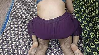 South Indian Couple's Naked Hardcore Creampie Quickie