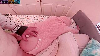 stepbrother sneaks quick doggy fuck with stepsister before halloween trick or treat fun?