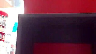 Stepsis Shows Off Dirty Feet and Panties in Store After Workout!