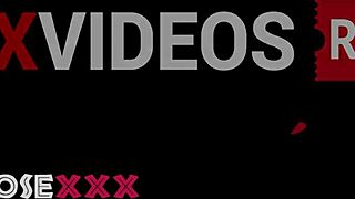 hey, check this african beauty riding that fake cock outdoors