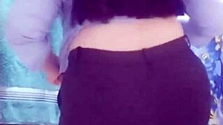 secretary's fat mexican ass bursts from uniform in work laundry riding cowgirl