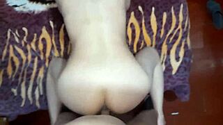 damn we almost got caught fucking my lover next door in lingerie 😱🍑💦