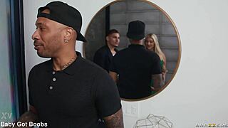 kayley gunner gags on cock in best wag wife blowjob