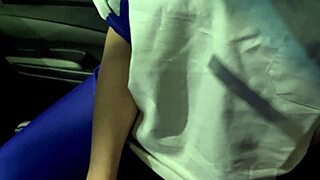 frentista bends over for bareback bbc pounding at gas station