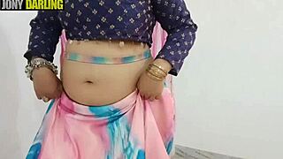 choos lai tu ambiya punjabi chubby shakes big tits in nude erotic dance seduction