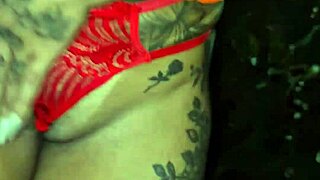 Skinny Brazilian Teen Vhiivhii Takes Bareback Big Black Cock Orgasm Pov from Joao