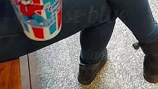 i finish fucking hot unfaithful mall girl creampie outdoor