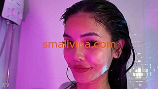 thick 18yo asian teen dances shaking big ass curves solo tease