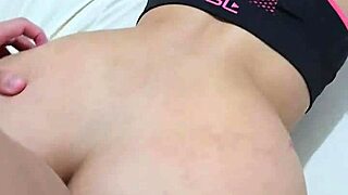 fitness morena returns horny from gym i fuck her missionary rough