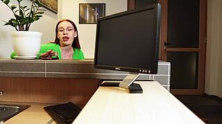 wanna see this horny redhead girlfriend get pounded bent over in the shower?