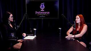 bisexual latina carla santos strips sheer red lingerie for first dp gangbang humiliation