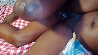 thick big ass black babe stretched by monster bbc anal casting