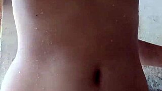 Innocent Curvy Latina Bathes Under Hidden Spy Cam