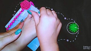 her feet massage drives teen to foot fetish orgasm