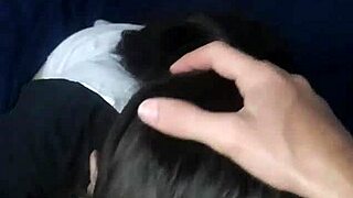 damn this cute brunette teen deepthroats sloppy pov with perfect hot pussy